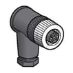 Stik M12 5 polariseret type D vinkel hun