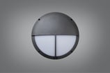 Ragner Halvskærm / Kryds 12W LED on-off CCT 3000-3500-4000K med mikrobølgesensor IP65