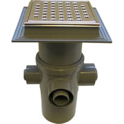Maxiflex 110 mm afløbsskål til beton, med studs, lodret