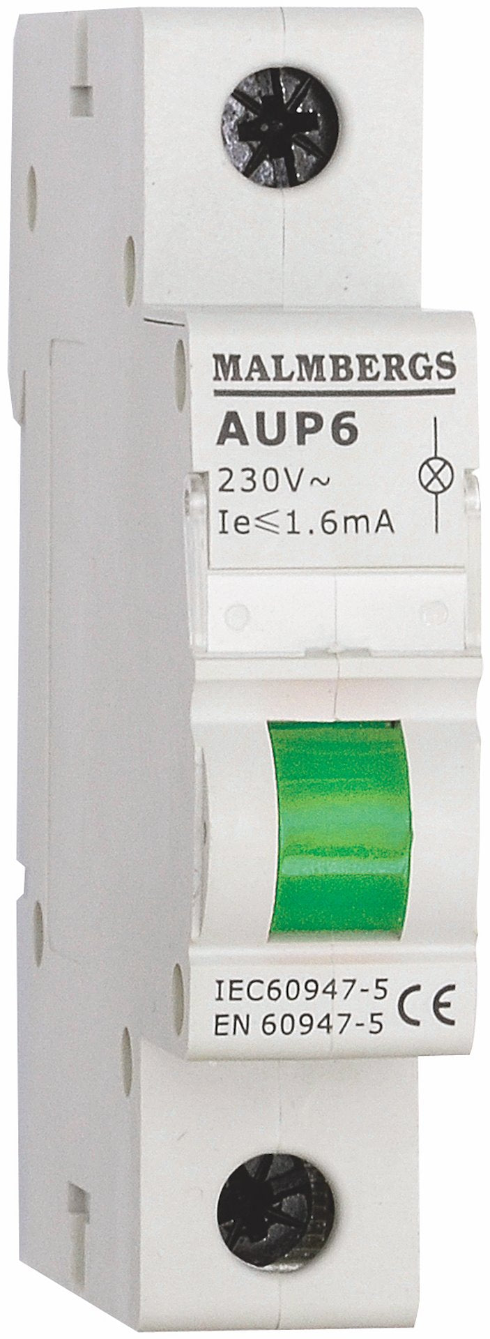 SIGNALLAMPE LED 230V GRØN