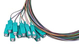 Pigtail OM3 SemiTight 12x2m SC/PC-NC 12 forskellige farver 900