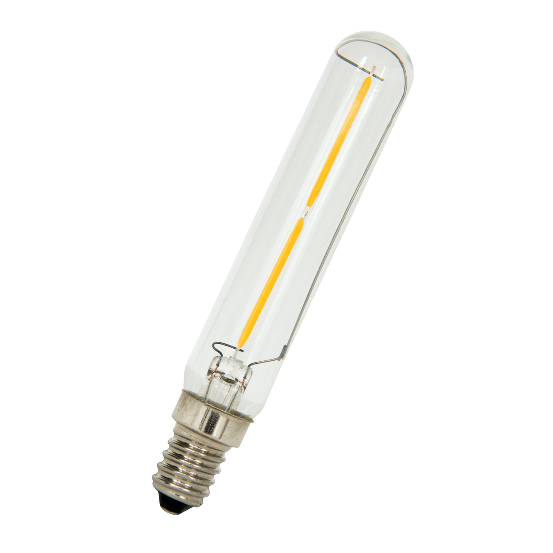T20 LED filament pære - 240V 1,5W klar, E14 sokkel (2700K)