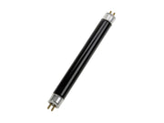 T5 UV-A sortlysrør - 8W/56V, G5 sokkel (Ø16x288mm) blå/sort