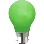 Grøn udendørs Ø55 IP20 LED B22 1W 360°