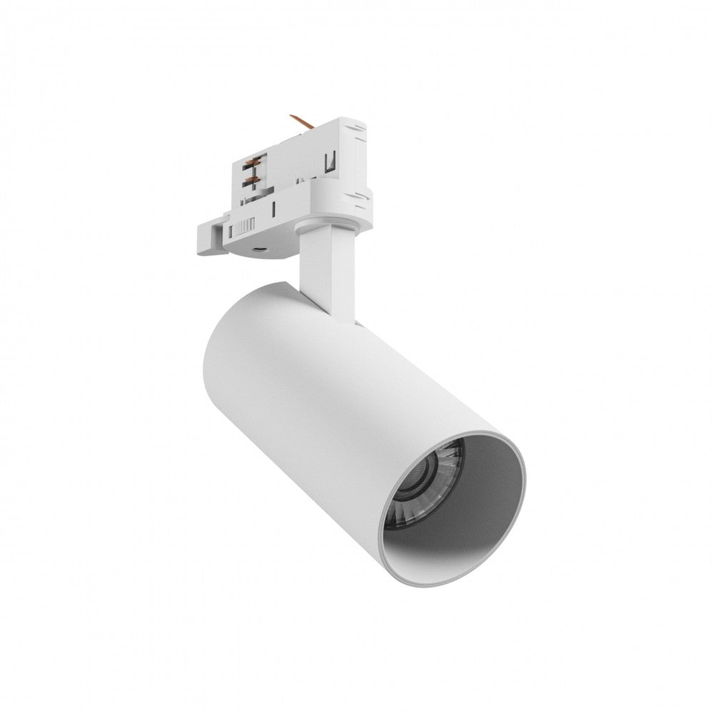Andromeda Prime 16W Skinnespot med 3-faset CCT 230V 25° i hvid Spectrum - 1200lm RA80 IP20 DI
