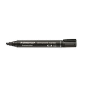 Staedtler permanent marker, skrå spids, sort