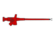 Prof. Prøvepind m. 4mm sidehul, Rød (KLEPS 30)