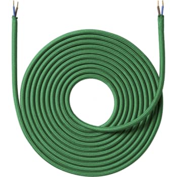 Stofledning 4 meter, Smaragdgrøn