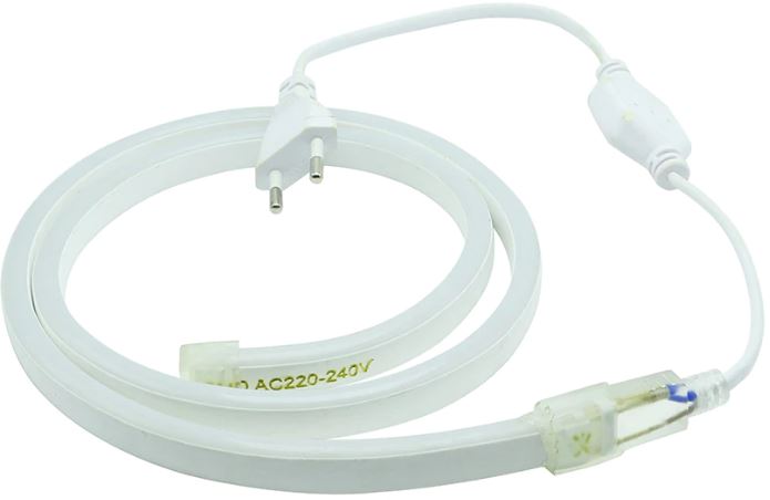 Vandtæt neon LED lysslange (IP67) - 240Vac / 29W, GRØN (5m)