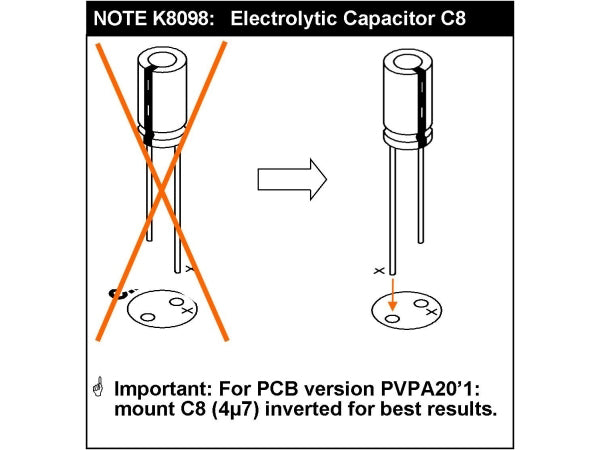 K8098 - Audioanalyse panel-instrument