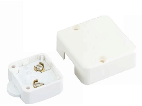 SKABSAFBRYDER 1 POL, HVID MED DÆKSEL