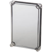 Fibox Klar Låg - 280x190x30 - 4 skruehuller