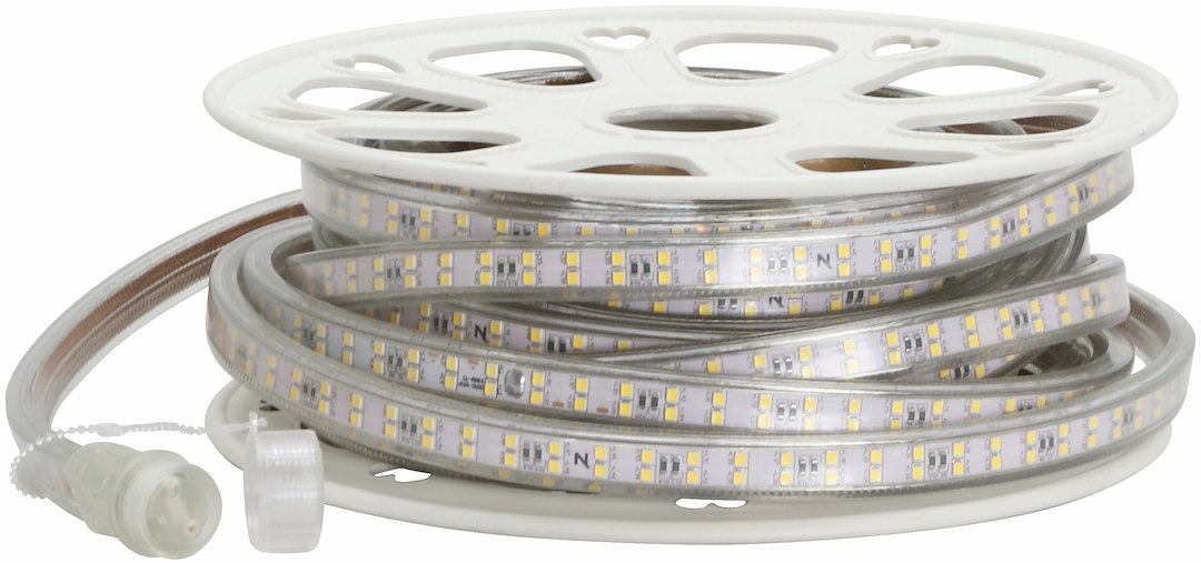 LEDSTRIP BYGGE 10M 6000K GRØN