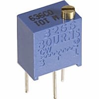 Multiturn trimmepotmeter - 1kOhm lineær, 250mW, ±10%
