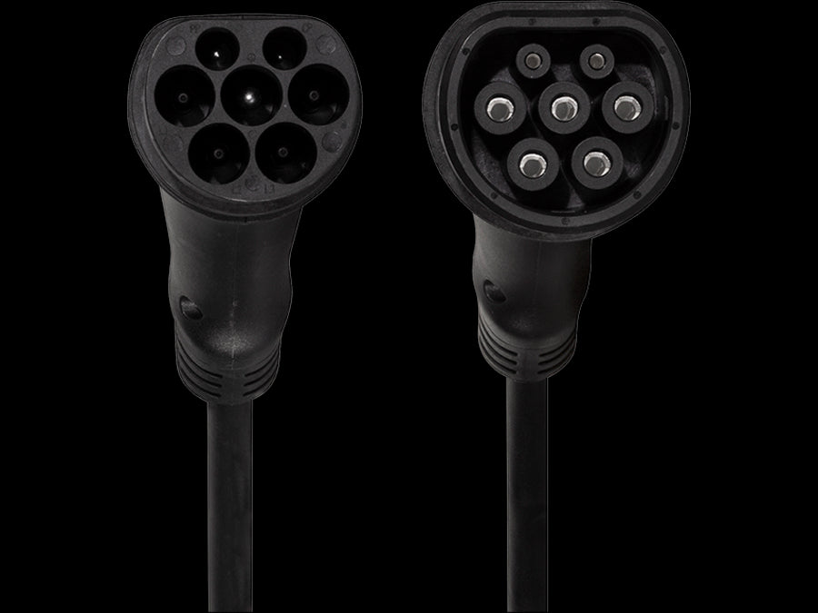 EV Ladekabel, til elbil - 22kW, 32A, 3-faset, type 2 (10m)