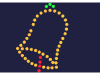 Juleklokke (Lodde-miniKit)