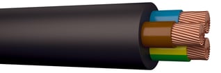 Gummikabel H07RN-F 3G2,5 mm2 BK 50 m CPR