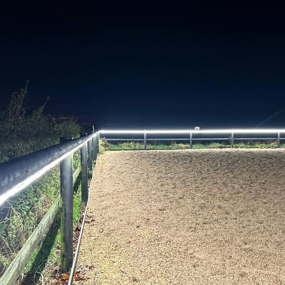 5 m LED strip (Type X-2) - 230V, vandtæt, IP67, 100 LED, 10W/m, klippes hver 10cm