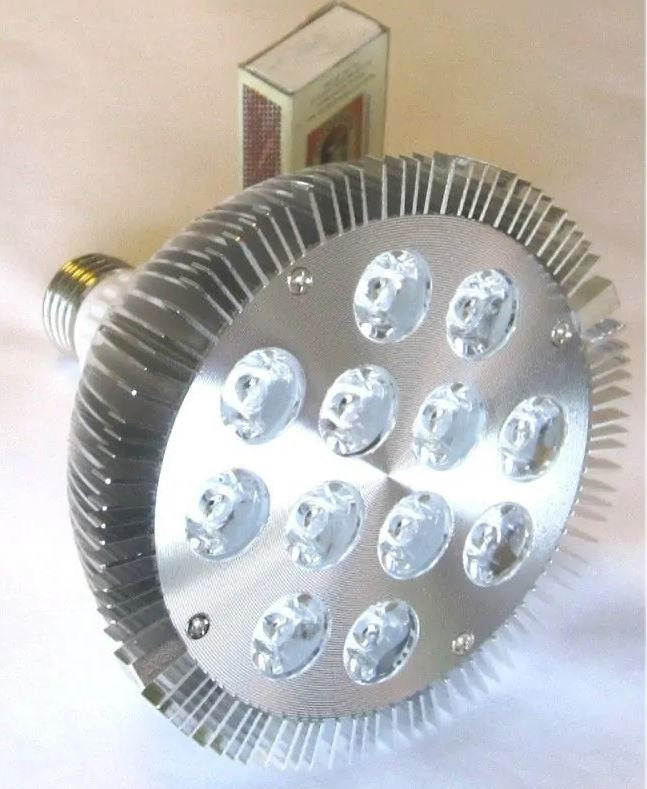 LED vækstlys, 12W, E27, Ren blå, Grow lamp