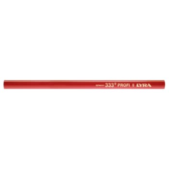 Tømrerblyant rød Lyra 333 24cm