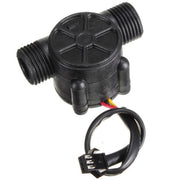 Væske flowmeter til Arduino - 1-30 ltr/min. (1/2" gevind)