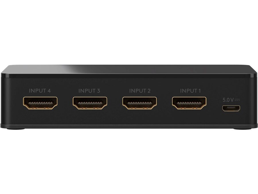 HDMI 2.0 switch - 4 ind til 1 ud, 4K/60Hz, HDCP