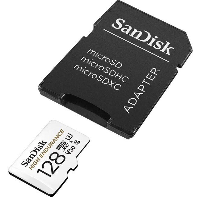 High Endurance microSDXC kort - 128GB Video Class V30 (U3)