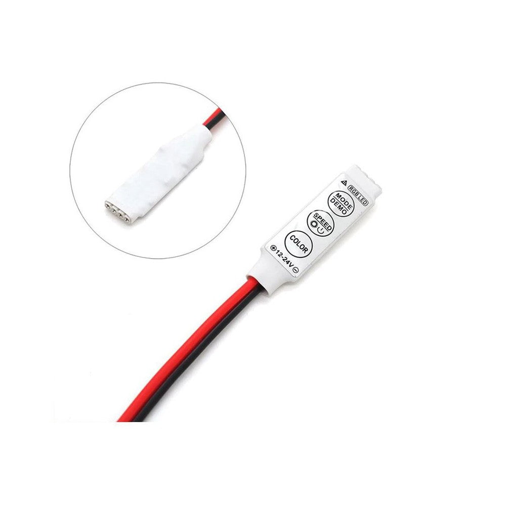 RGB LED Strip Controller - Til RGB 5050/3528 LED-strips