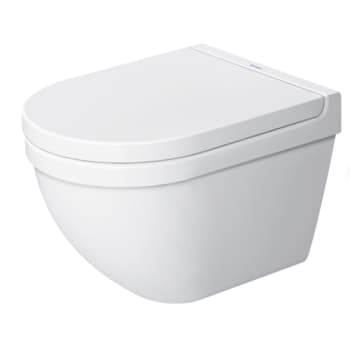 Starck 3 vægtoilet compact skjult montering, wondergliss