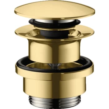 Hansgrohe push-open BV 1 1/4", poleret guld-optik