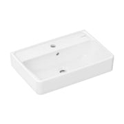 HANSGROHE Xanuia Q håndvask 550x370mm hh midt t/væg porcelæn hvi