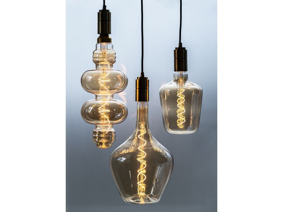 LED filament "Art-Deco" 240V 4W, E27 (1900K) Guld, dæmpbar
