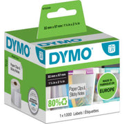 DYMO LabelWriter 32x57mm Multi-brug Etiketter hvid 1000 etiketter