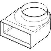 BØJNING 220X90MM Ø150
