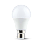 8,5W A60 LED-Pære B22 - Termoplast, 4000K, 806lm, RA80 - Energibesparende lyskilde til B22-fatning, ideel til naturligt hvidt lys.