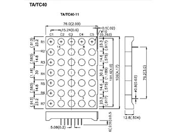 LM78S40 DC/DC converter Uin 2.5-40V Uout 1.25-40V