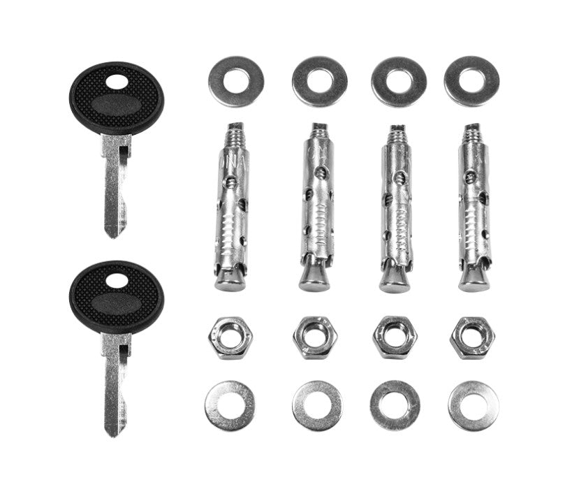 10" væg-rackskab - 6U B312xD300mm (SOHO) Grå