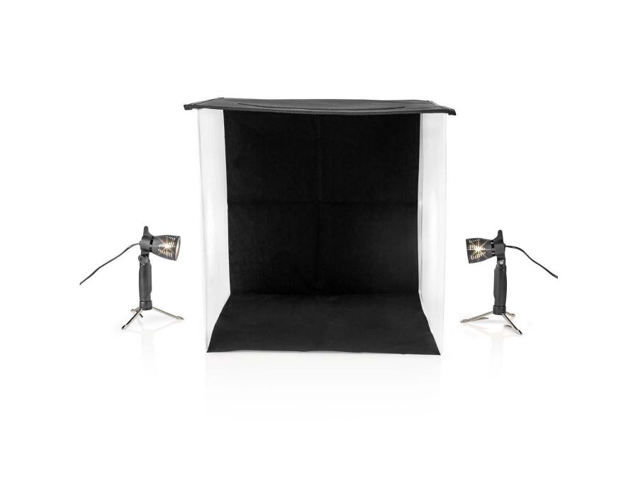 Foldbar Mini fotostudie (60×60x60cm)