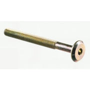 Samleskrue m6x110 fladt gul