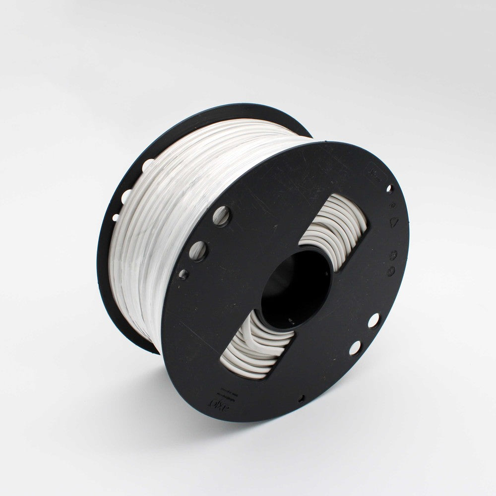Hvid lampeledning 2x0,75 mm² - 100 meter
