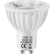 COLORS LED GU10 6W 3-step