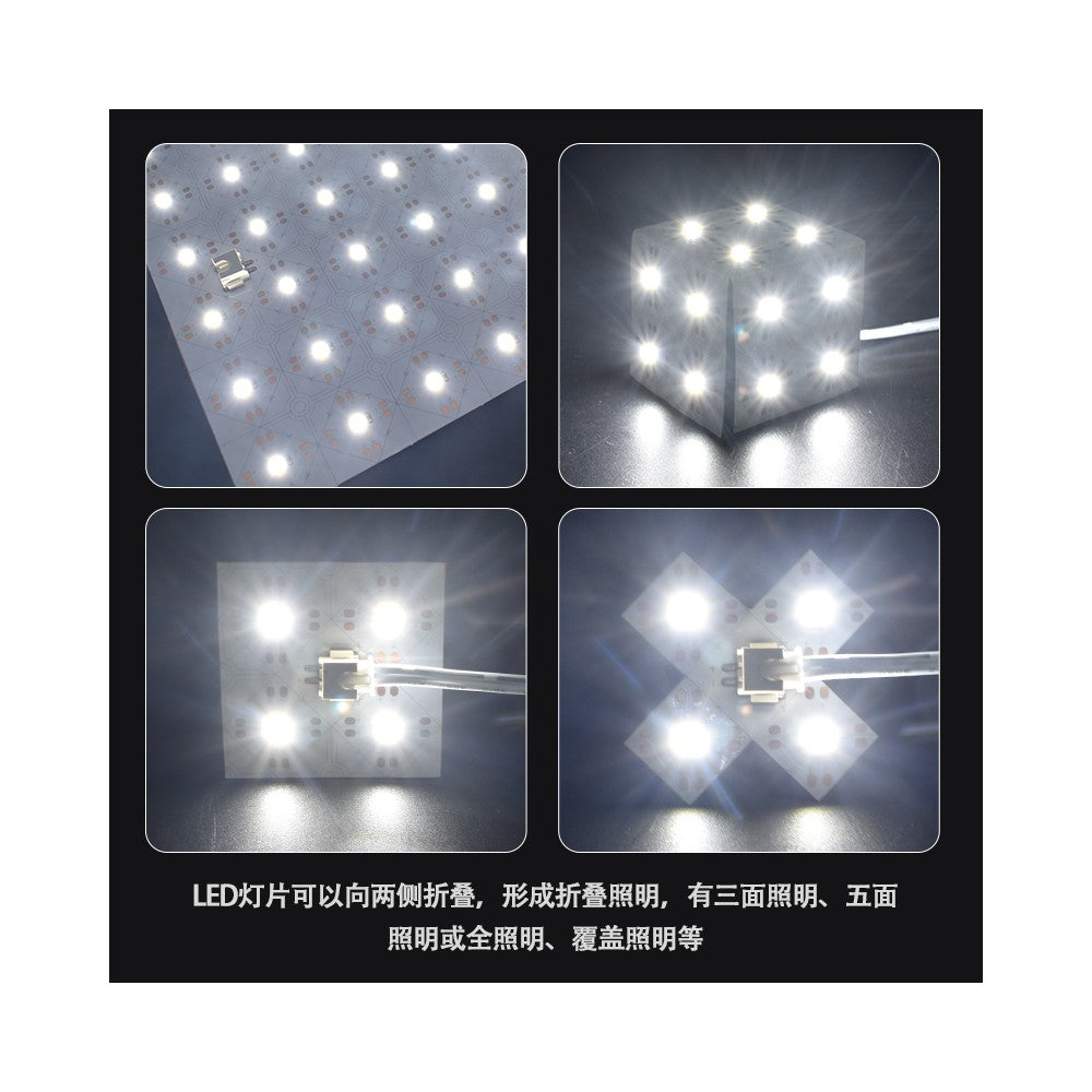 49x24 foldbar LED ark RA94 - 29W, IP20, 24V - 29W/meter, 2700lm/meter