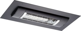 Solamagic terrassevarmer PREMIUM+ 2000 watt in-Ceiling JET-BLACK