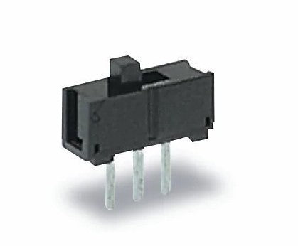 Miniature skydekontakt - 1P ON-ON (2,54mm)