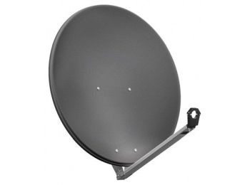 Aluminium parabolantenne - Ø80cm, Antracit