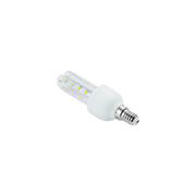 LED Lyspære B5 T3 2U 4W E14 3000K - Erstatter 32W, 230V, 350lm, RA80, 3 års garanti