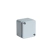 Monteringskasse aluminium 46x50x32mm