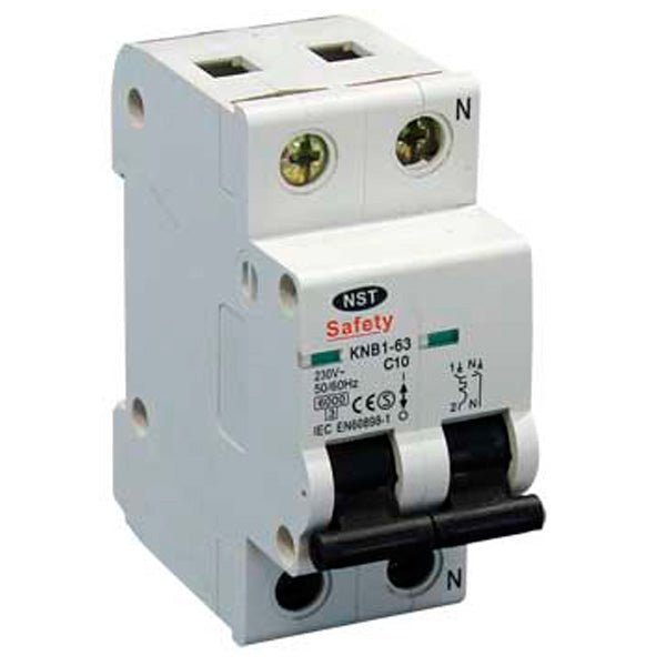 Automatsikring 1p+n 13a (6KA/C)