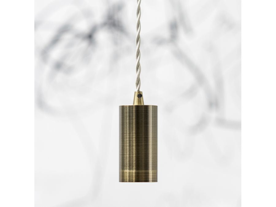 Stofledning - 2 x 0,75mm², Snoet, BEIGE (3m)