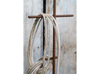 Stofledning - 2 x 0,75mm², Natur, JUTE (3m)